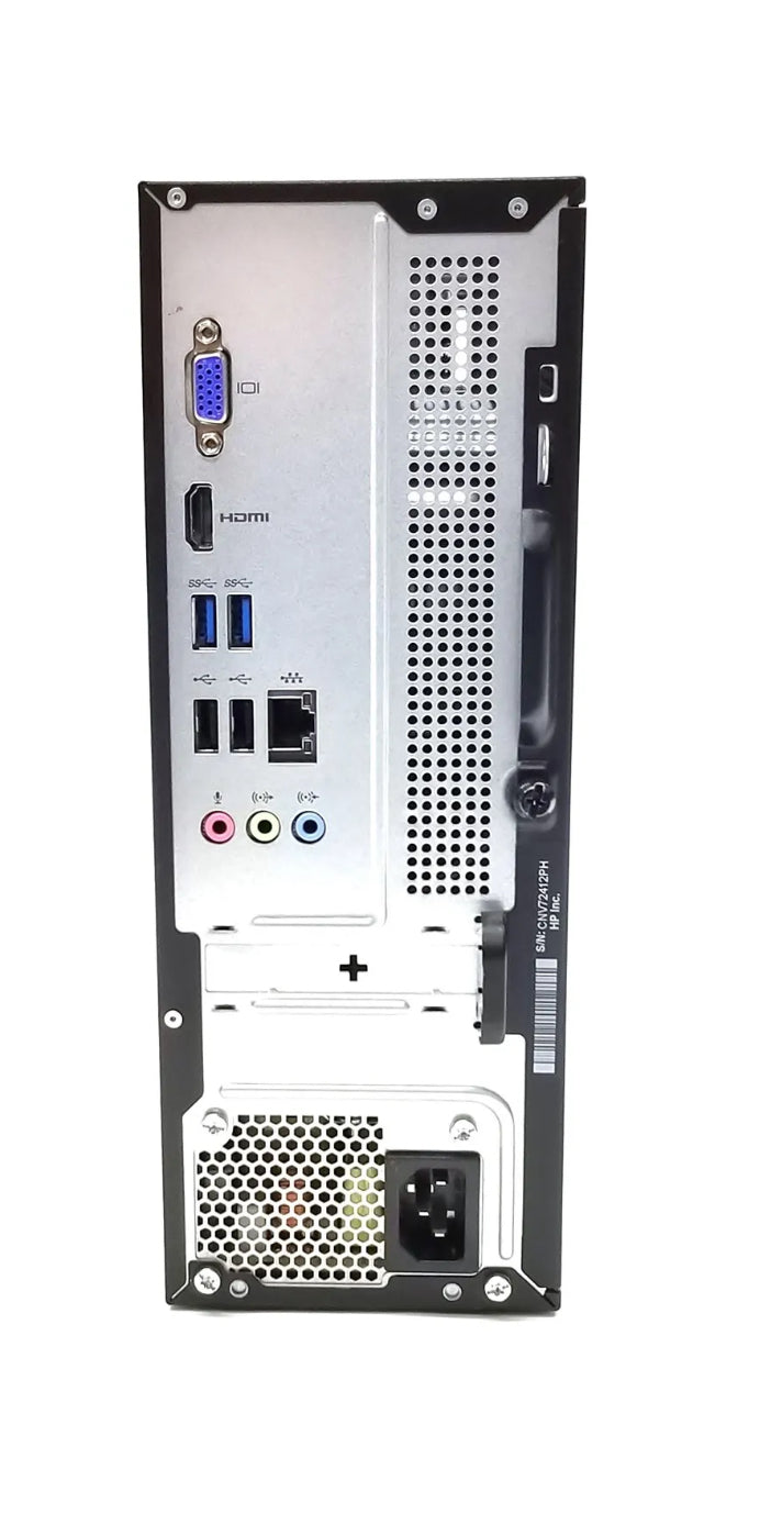 HP Slimline Desktop 270-p014 i7-7700T 2,90 GHz 8 GB 256 GB SSD Windows 10 PC WLAN