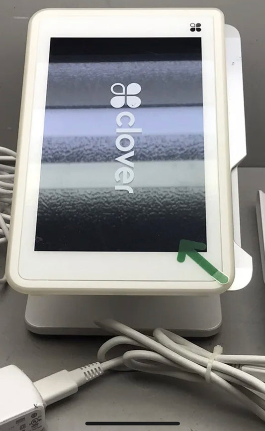 Clover C201 Мобильное портативное POS-устройство с сенсорным экраном, кард-ридером и штрих-кодом SCNR