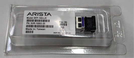 NEU Arista SFP-10G-LR XVR-00003-02 SFP+LR 1310 nm 10 km SMF Preis pro Stück