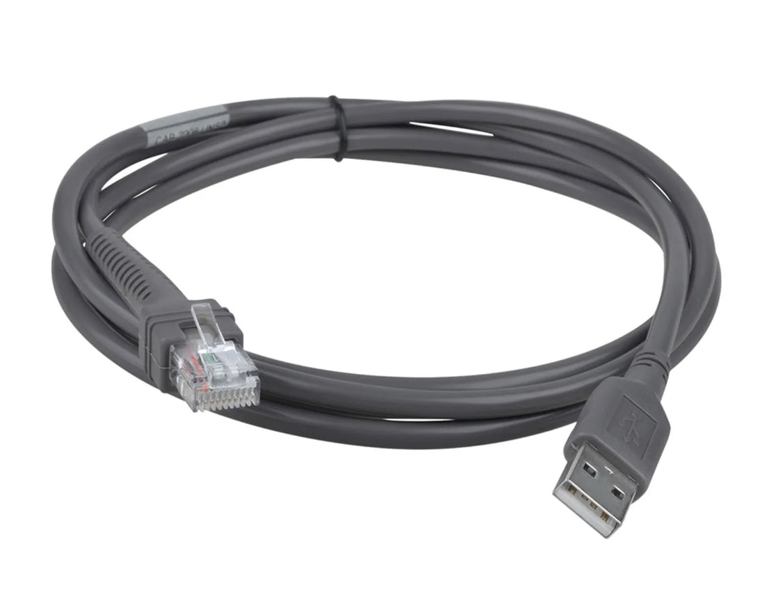 6,6 Fuß langes USB-Kabel für Barcode-Leser Symbol LS3578 LS3578-FZ20005WR