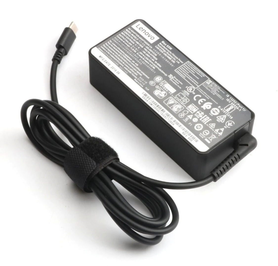 OEM-адаптер зарядного устройства для ноутбука USB-C Type-C мощностью 65 Вт для Lenovo ThinkPad T480 ADLX65YLC3A