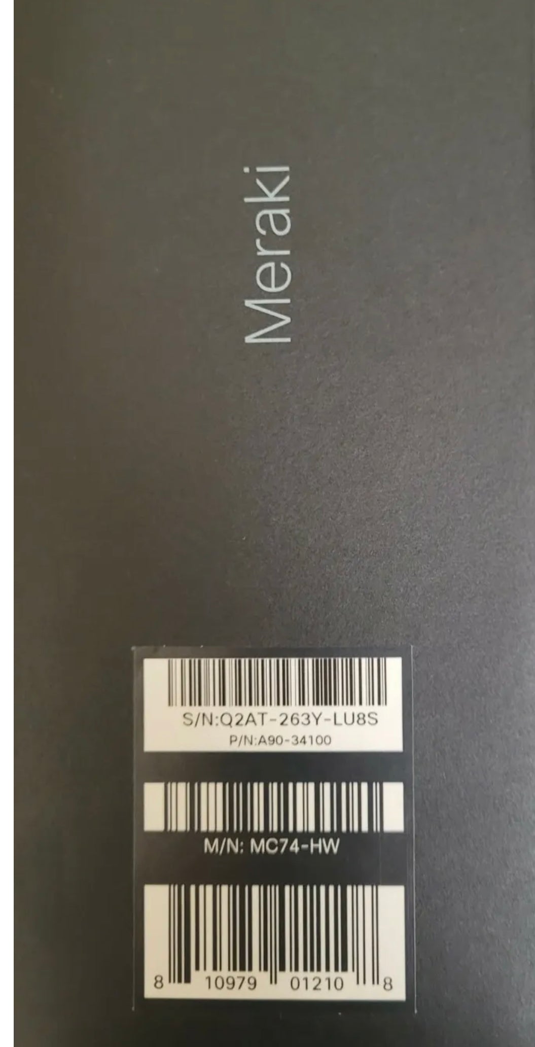NEU Meraki MC74-HW Cloud Mngd. Touchscreen-Display des IP-Telefons