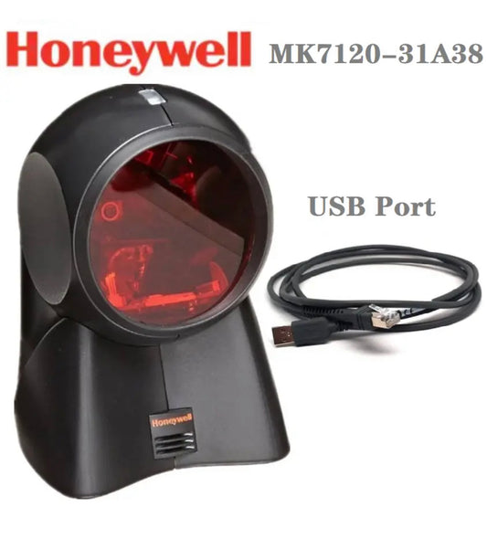 Honeywell Orbit 7120 (MK7120-31A38) Omnidirektionales USB-Laser-Barcode-Scanner-Kit