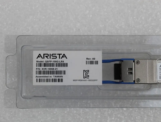 Echter ARISTA QSFP-100G-LR4 100GBASE-LR4 QSFP-Transceiver 10 km XVR-10068-21