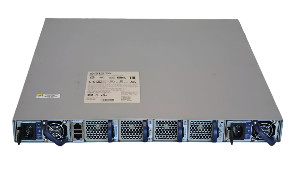 Arista DCS-7050TX-72Q-R 48 Port 10GBASE-T 6x 40G QSFP+ Back to Front airflow Switch