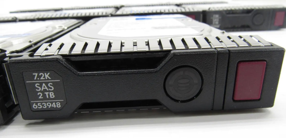 HP 695507-002 2 TB SAS 12 Gbit/s 3,5 Zoll MB2000FCWDF HDD-Festplatte 653948 HPE