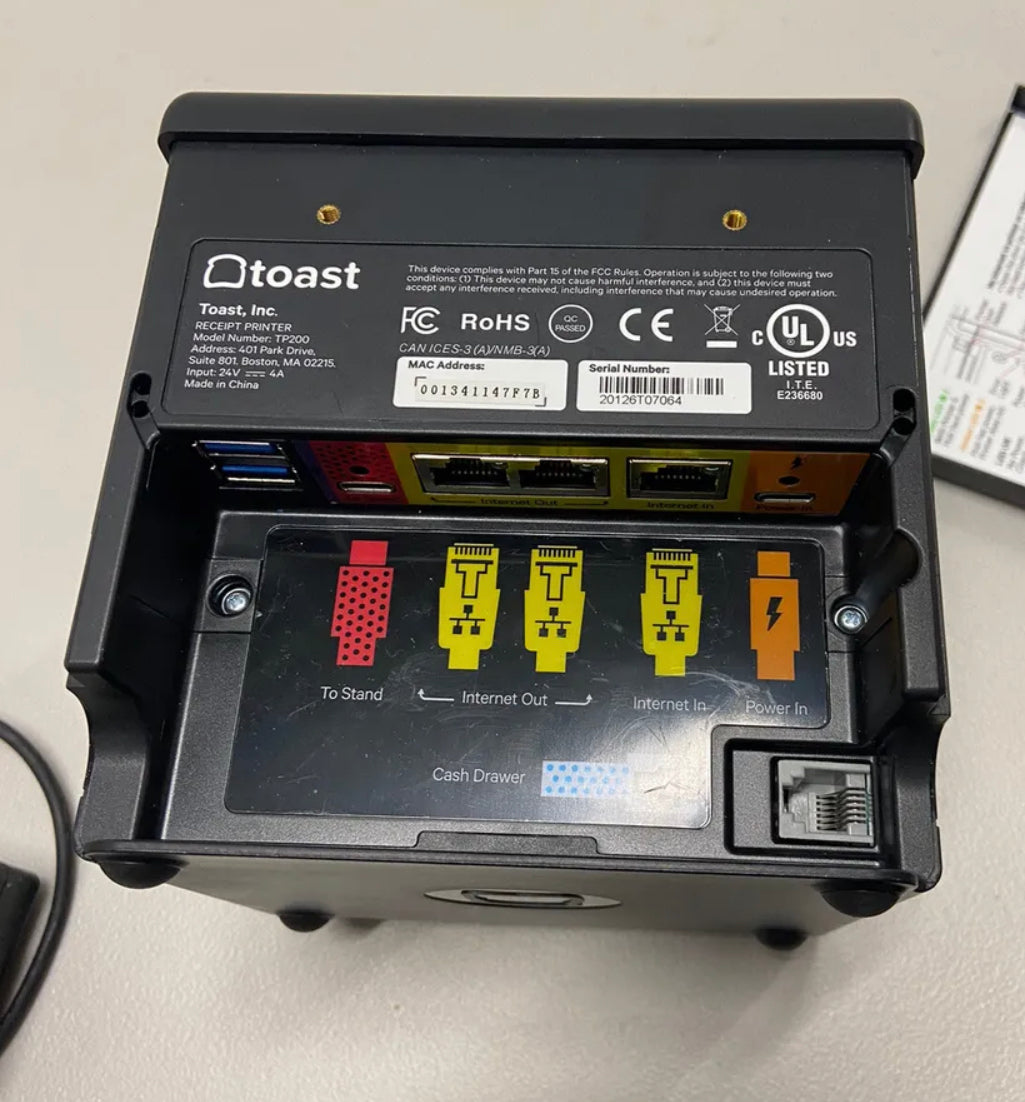 Toast Flex POS Thermo-Kassenbondrucker – TP200