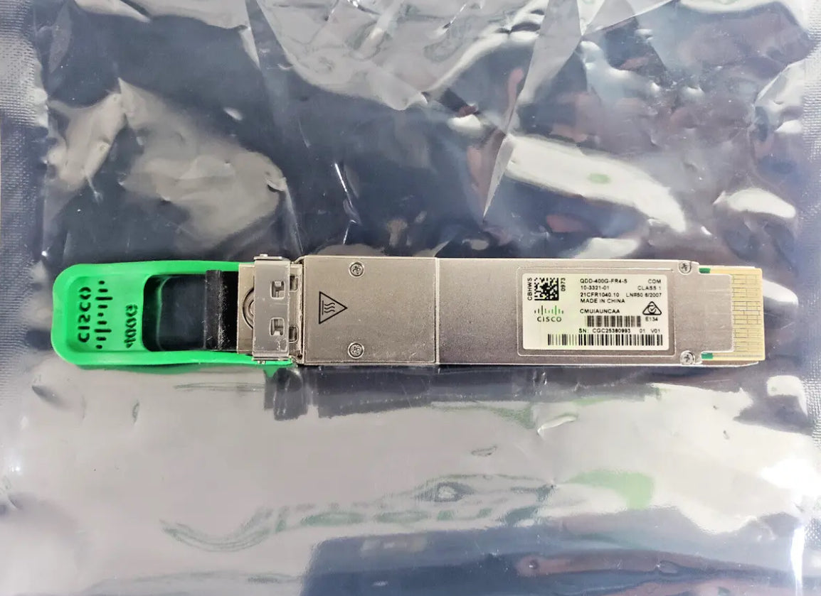 Original Cisco QDD-400G-FR4-S W/hologram 10-3321-01