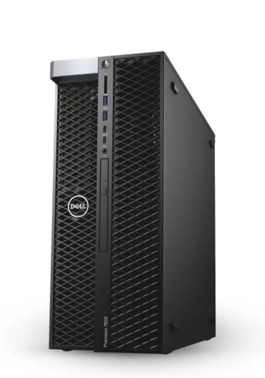 Dell Precision T7820 — CWI80691 — 2 8-ядерных процессора, 2,1 ГГц — 16 ГБ — 256 ГБ — DVDRW