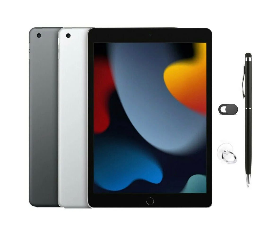 НОВЫЙ Apple iPad 9-го поколения с дисплеем Retina 10,2 дюйма, 64 ГБ, Wi-Fi Touch ID, большой комплект