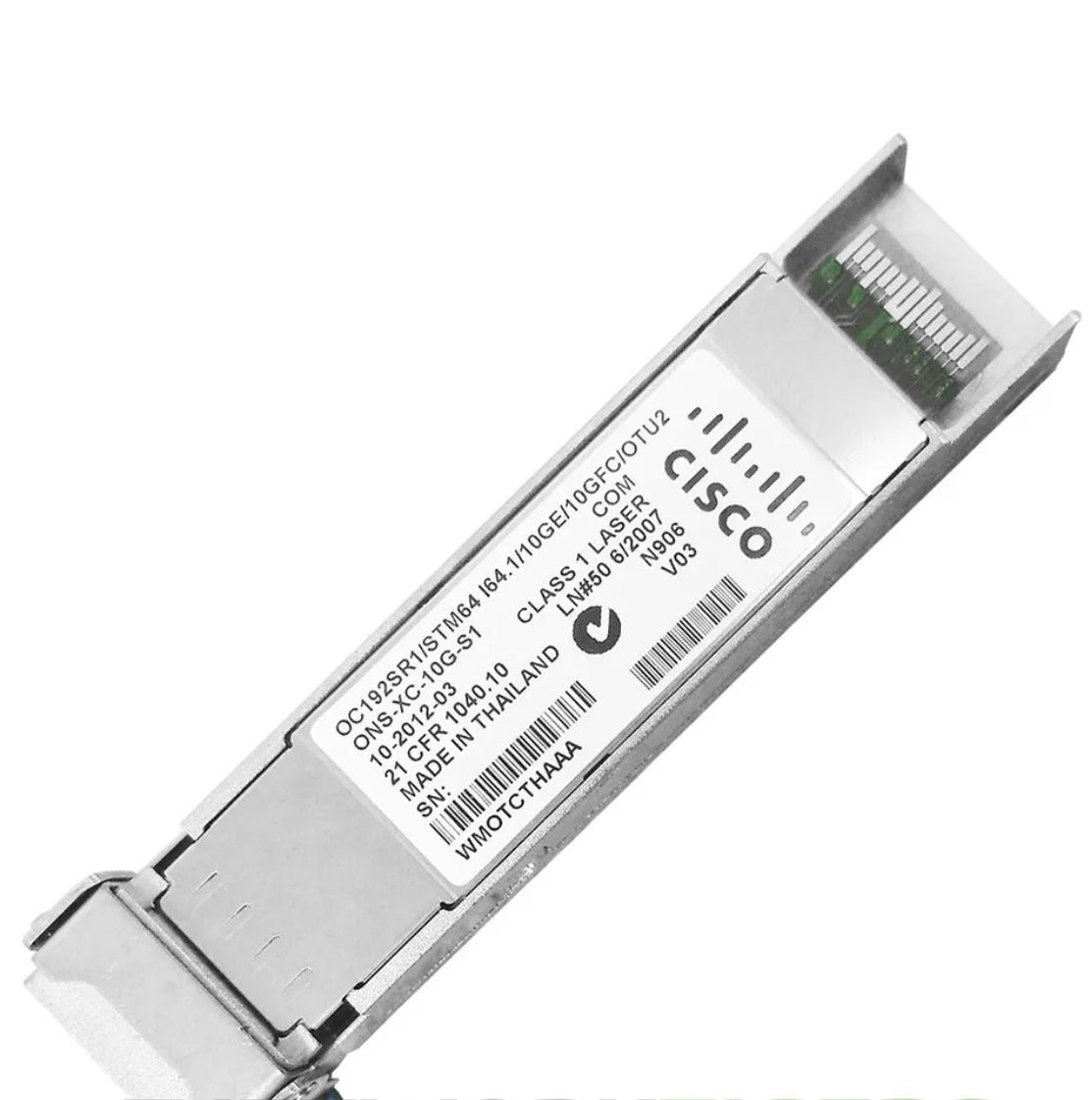 Cisco ONS-XC-10G-S1 ONS 10-2012 OC-192/STM-64/10GE 1310 SR XFP-Transceiver