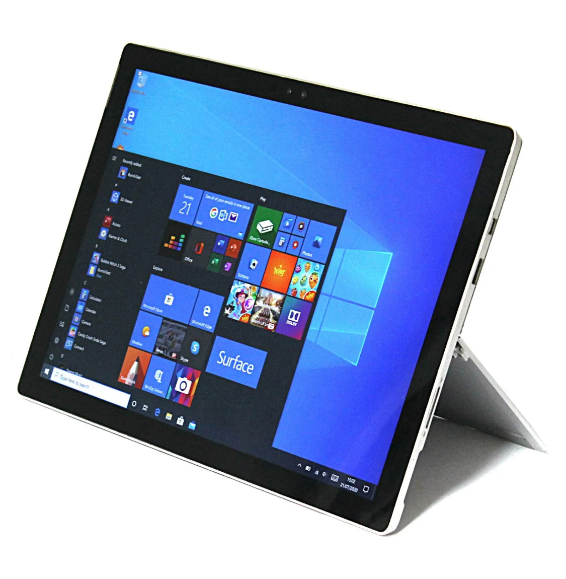 Microsoft Surface Pro 5 1796 12,3 дюйма i5-7300U 8 ГБ ОЗУ 256 ГБ твердотельный накопитель Win. 10 Pro — ХОРОШЕЕ