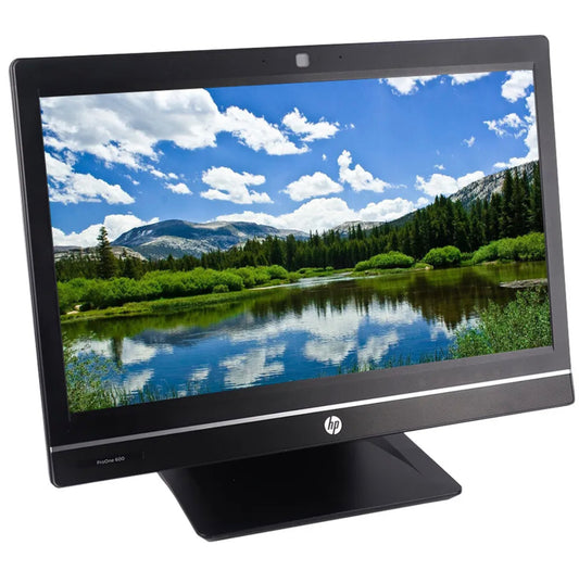 Настольный компьютер HP All In One с экраном 21,5 дюйма, 8 ГБ ОЗУ, 500 ГБ, HD, Windows 10, Wi-Fi, DVD/RW