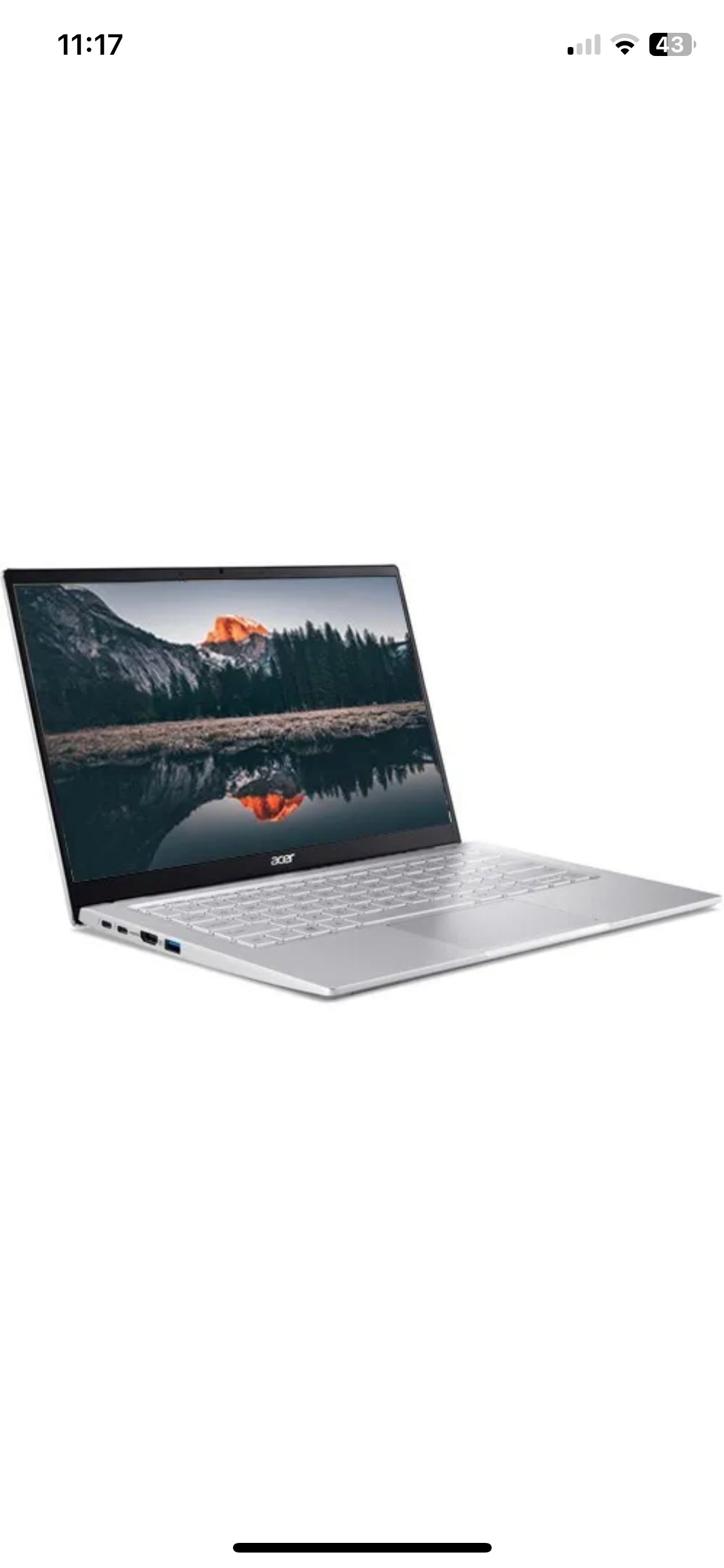 NEUES Acer Swift 3 14'' FHD Core i5-1240P 512 GB SSD 16 GB RAM Win 11 Heim-Laptop