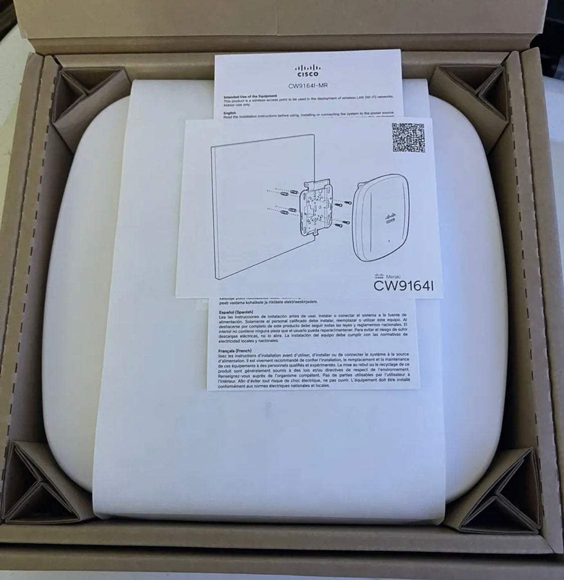 Cisco Meraki Catalyst Wireless Access Point – CW9164I-MR