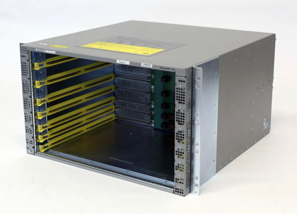 Cisco ASR1006 1000 Series 6 Slot ASR 1006 Chassis mit Dual ASR1013/06-PWR-AC