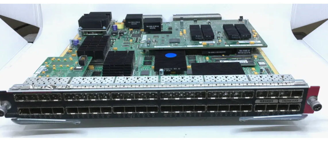 Cisco WS-X6748-SFP V02 Catalyst 6500 48-Port-GigE-Netzwerkkarte 73-11208-01 für Gehäuse der 6500-Serie