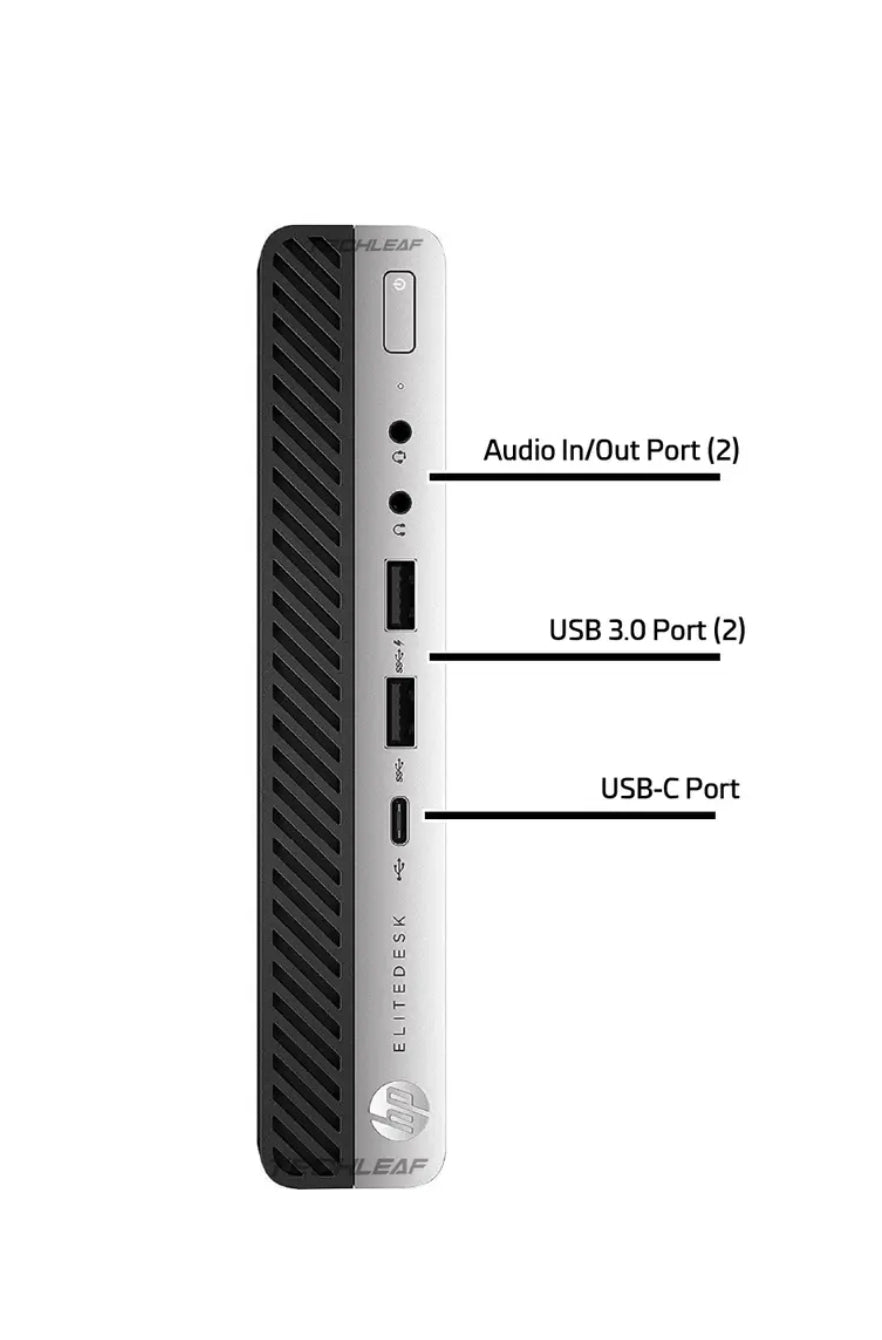 HP Mini Desktop Computer PC i5, with 16GB RAM, 500GB SSD, Windows 10 Pro, WiFi