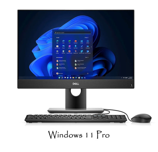 НОВЫЙ моноблок DELL с сенсорным экраном 23,8 дюйма, Intel i5, 6 ядер, 3,8 ГГц, 8 ГБ, 256 ГБ твердотельный накопитель