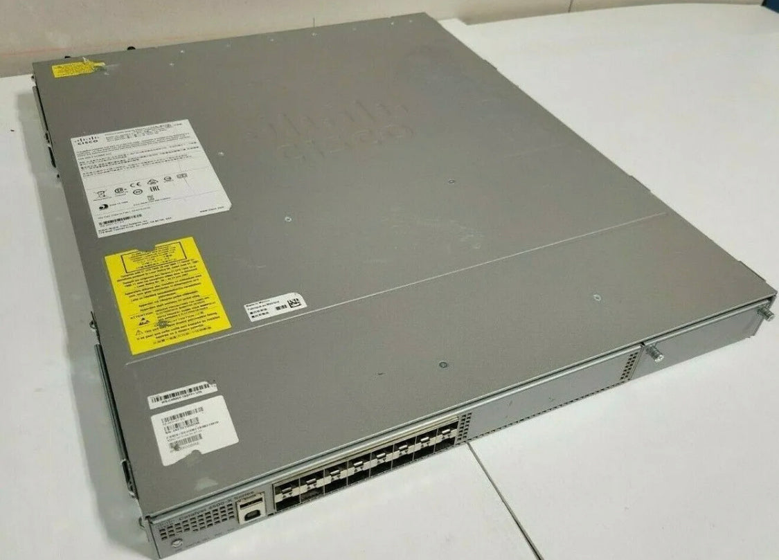 Cisco Catalyst WS-C4500X-16SFP+ Switch der Serie 4500X mit Einzelstromversorgung von vorne nach hinten