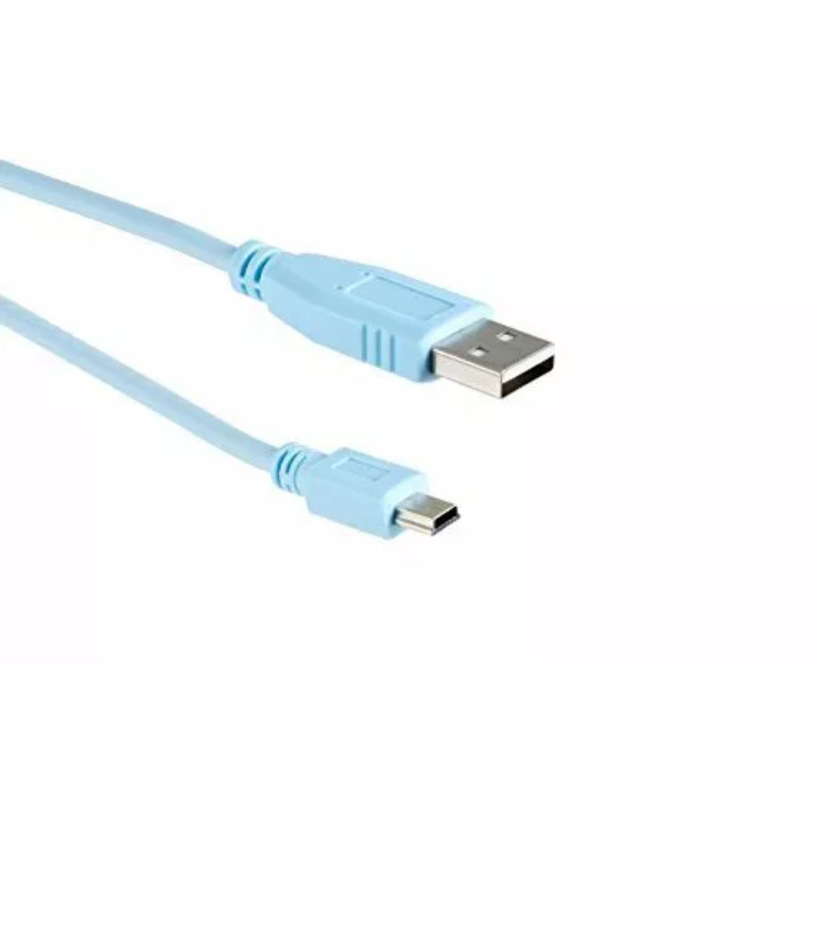 CAB-CONSOLE-USB - 6Ft Baby Blue USB Console Cable for Cisco routers, switches