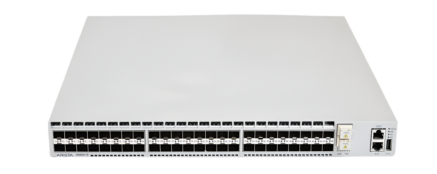 Arista DCS-7050SX-72-R 8xSFP+ & 6x40GbE (2x MXP) 2x PWR-500AC-R Ethernet Switch