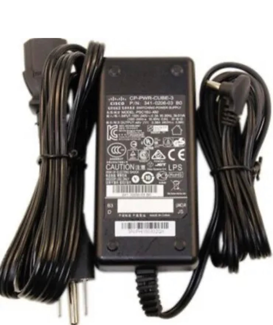 Cisco CP-PWR-CUBE-3 VoIP-Telefon-Netzteil CP-7941G 7945G 7975G 7914 – ECHT