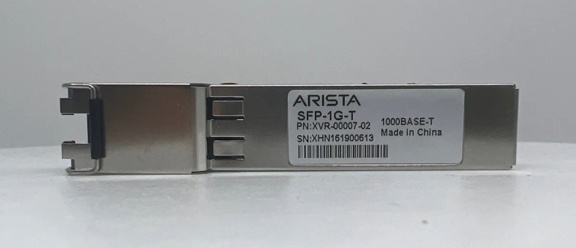 ARISTA SFP-1G-T RJ-45 1000BASE-T XVR-00007-02 1GbE, медный SFP+