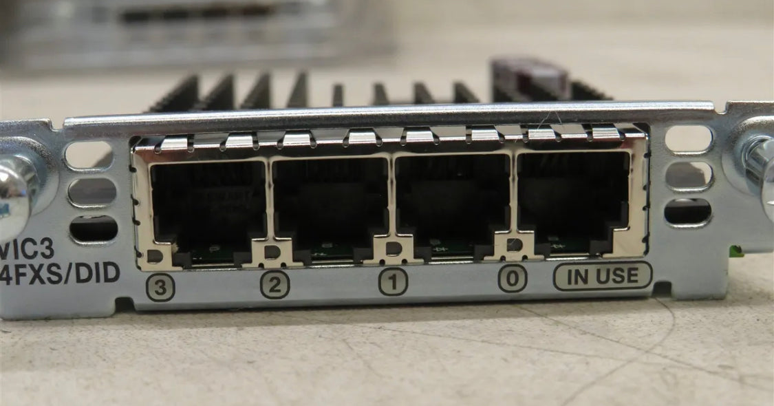 Cisco VIC3-4FXS/DID 4-Port-Sprachfax-Schnittstellenkarte 73-12954-01