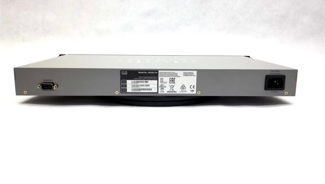 Cisco Switch SG300-52 52-Port-Gigabit-Managed-Ethernet-Netzwerk mit Rack-Ohren