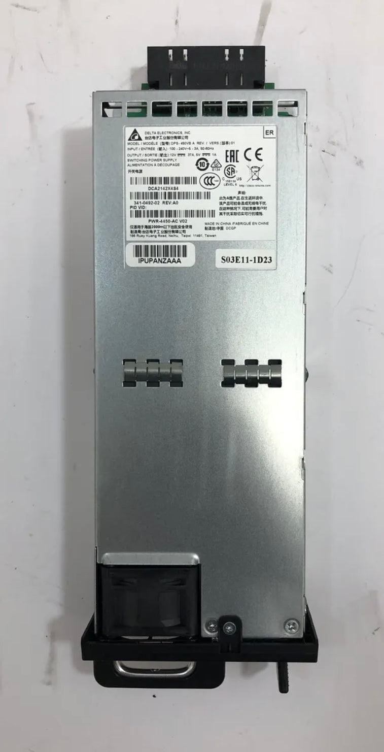 Cisco PWR-4450-AC Delta Electronics DPS-450VB A 450W Schaltnetzteilmodul-
