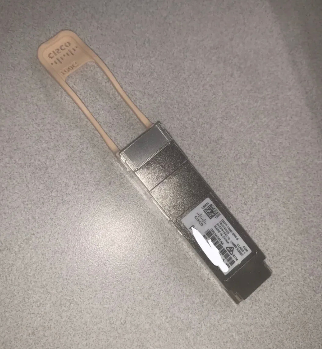 Cisco QSFP-100G-SR4-S 100G QSFP MMF Transceiver *Original*