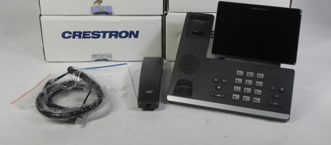 Crestron UC-Phone 6510536 Цветной IP-телефон Microsoft Teams с сенсорным экраном