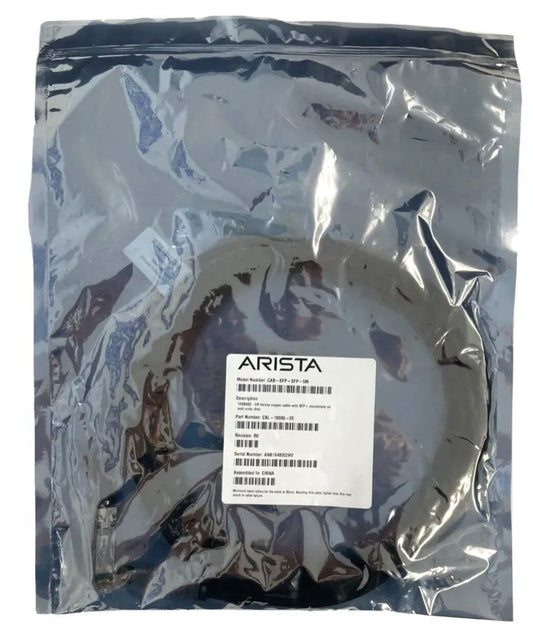 ARISTA CAB-SFP-SFP-5M 10BASE TWINAX KUPFERKABEL CBL-10006-20