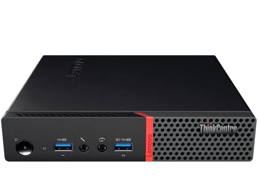 Крошечный настольный компьютер Lenovo ThinkCentre M715q с компьютером AMD Pro A12 R7 / твердотельным накопителем 250 ГБ / 8 ГБ ОЗУ Win 10 Pro (OC)