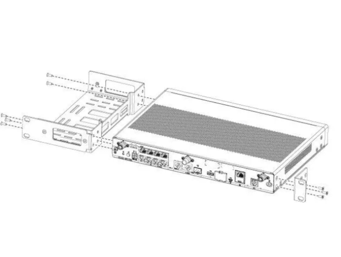 Крепление в стойку 1RU для маршрутизаторов Cisco 1000 ISR/часть ACS-1100-RM-19