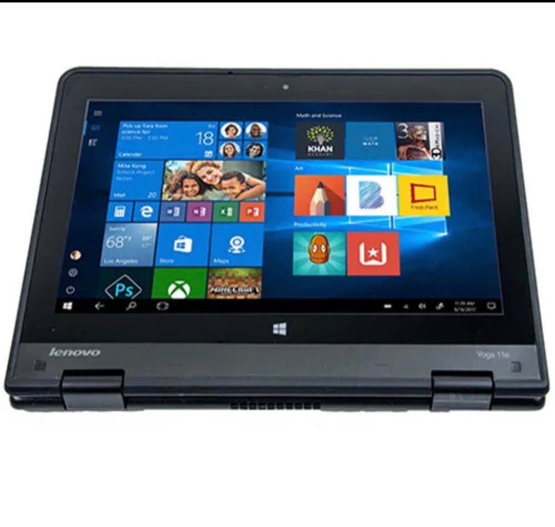 Lenovo Thinkpad Yoga Laptop-PC Windows 10 4 GB 128 GB SSD Intel Dual Core CPU WLAN