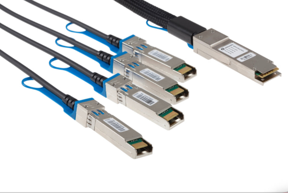 QSFP-4X10G-AC10M-Отводной кабель прямого подключения — 10 м (33 фута)