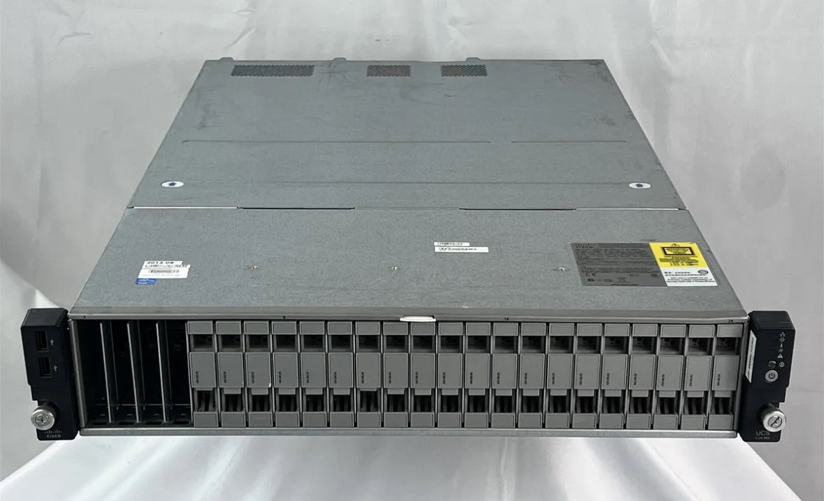 CISCO UCS C240 M3S 24SFF SERVER BAREBONE 2x PSU NO CPU NO RAM NO HDD