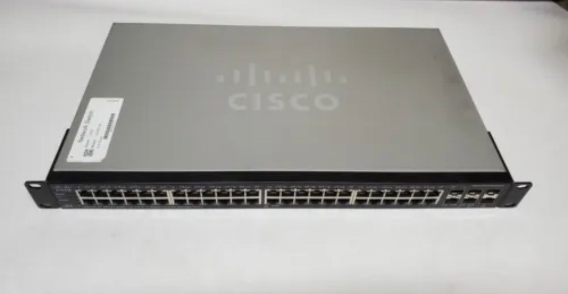 Cisco SG500X 48-Port-Gigabit mit 4-Port-10-Gigabit-Stackable-Managed-Switch