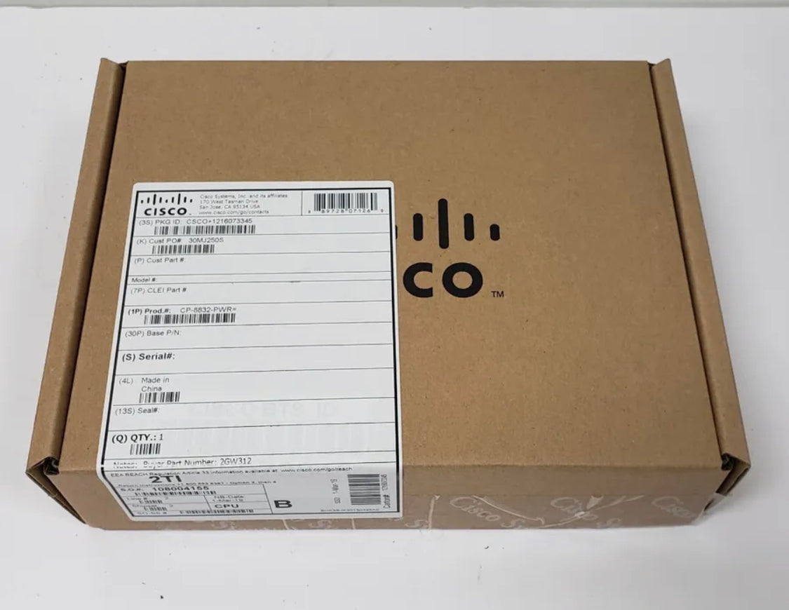Блок питания Cisco 8832 (CP-8832-PWR=) — совершенно новый