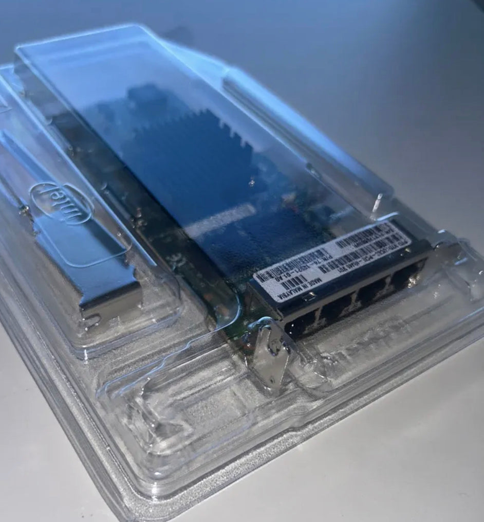 Совершенно новый четырехпортовый сетевой адаптер Cisco UCSC-PCIE-IRJ45 Intel I350 емкостью 1 ГБ.