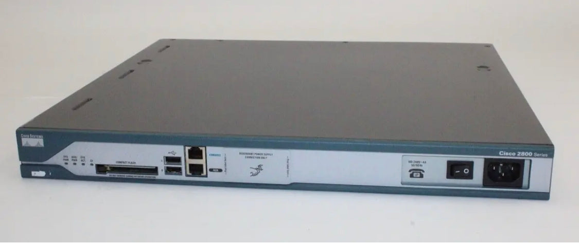 Rackmontierbarer Netzwerk-Switch Cisco 2811 mit 2 Ports – Cisco2811