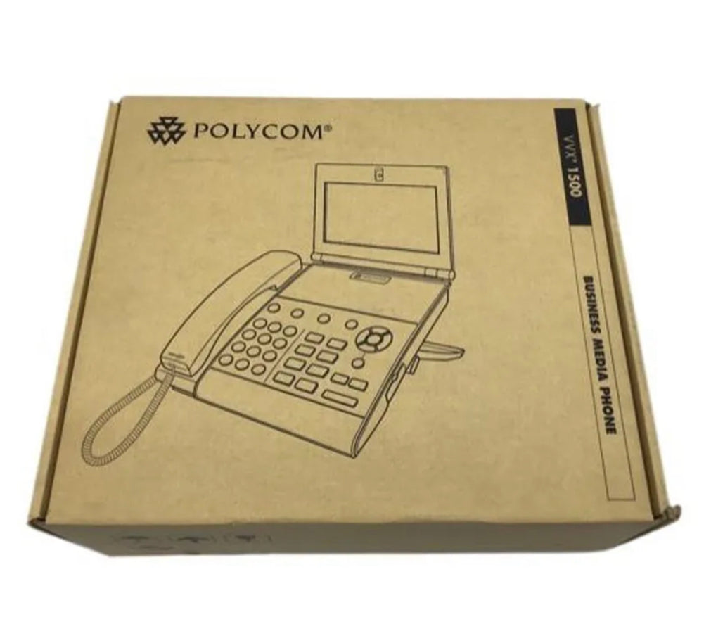 Neues Polycom Business Video Conference VVX 1500 VoIP-Telefon 2200-18061-025