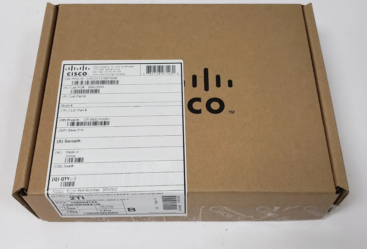 Cisco 8832-Netzteil (CP-8832-PWR=) – brandneu