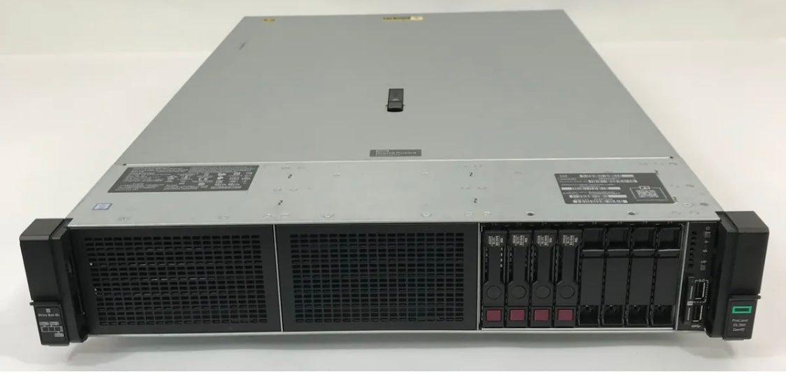 HPE ProLiant DL380 Gen 10, 2x Xeon 5115 2,4 GHz, 64 GB RAM, 4 TB SSD – Gebraucht