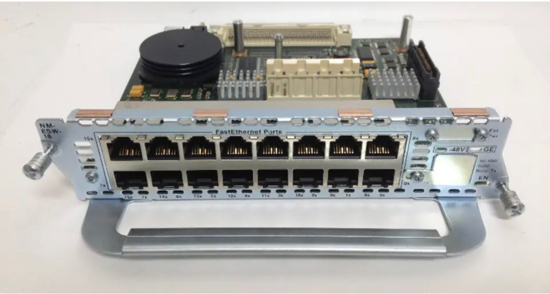 Cisco NM-16ESW NM-ESW-16 2811 2821 2851 3825 3845 2901 2911 2921 2951