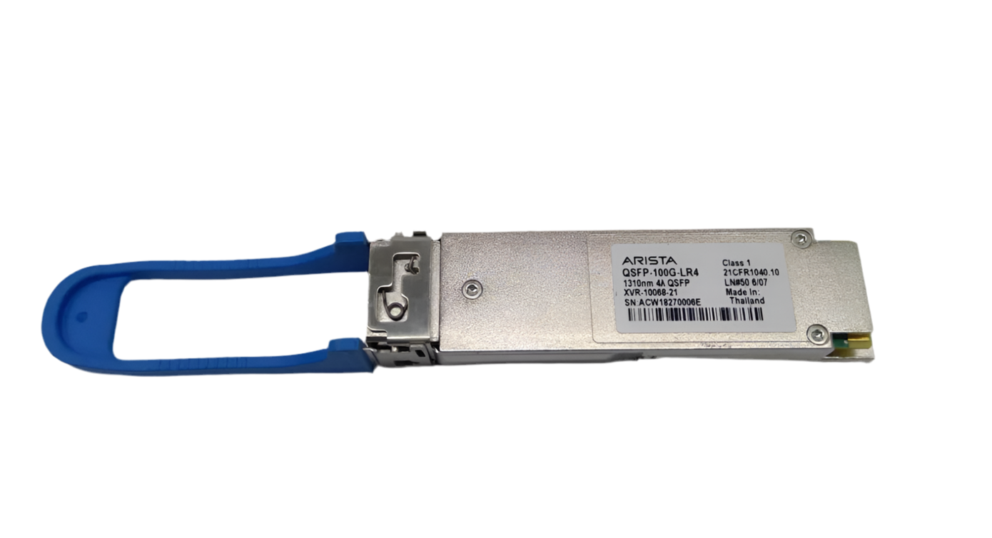 ARISTA QSFP-100G-LR4 100GBASE-LR4 QSFP transceiver 10km XVR-10068-21