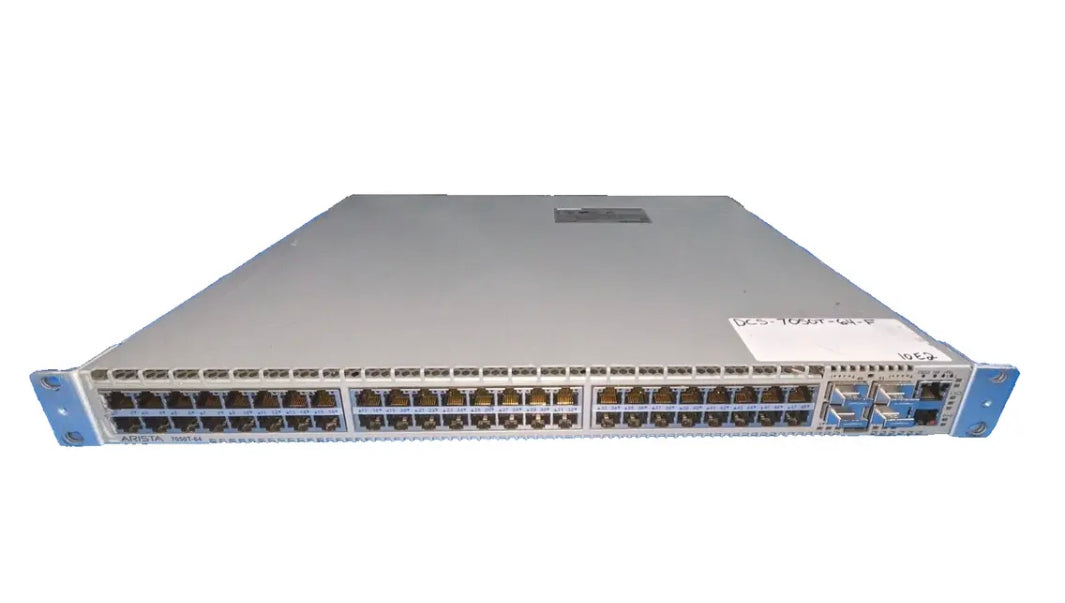 Arista DCS-7050T-64-F 48-Port 10Gbe + 4-Port 40Gbe QSFP+ Rackmount-Switch