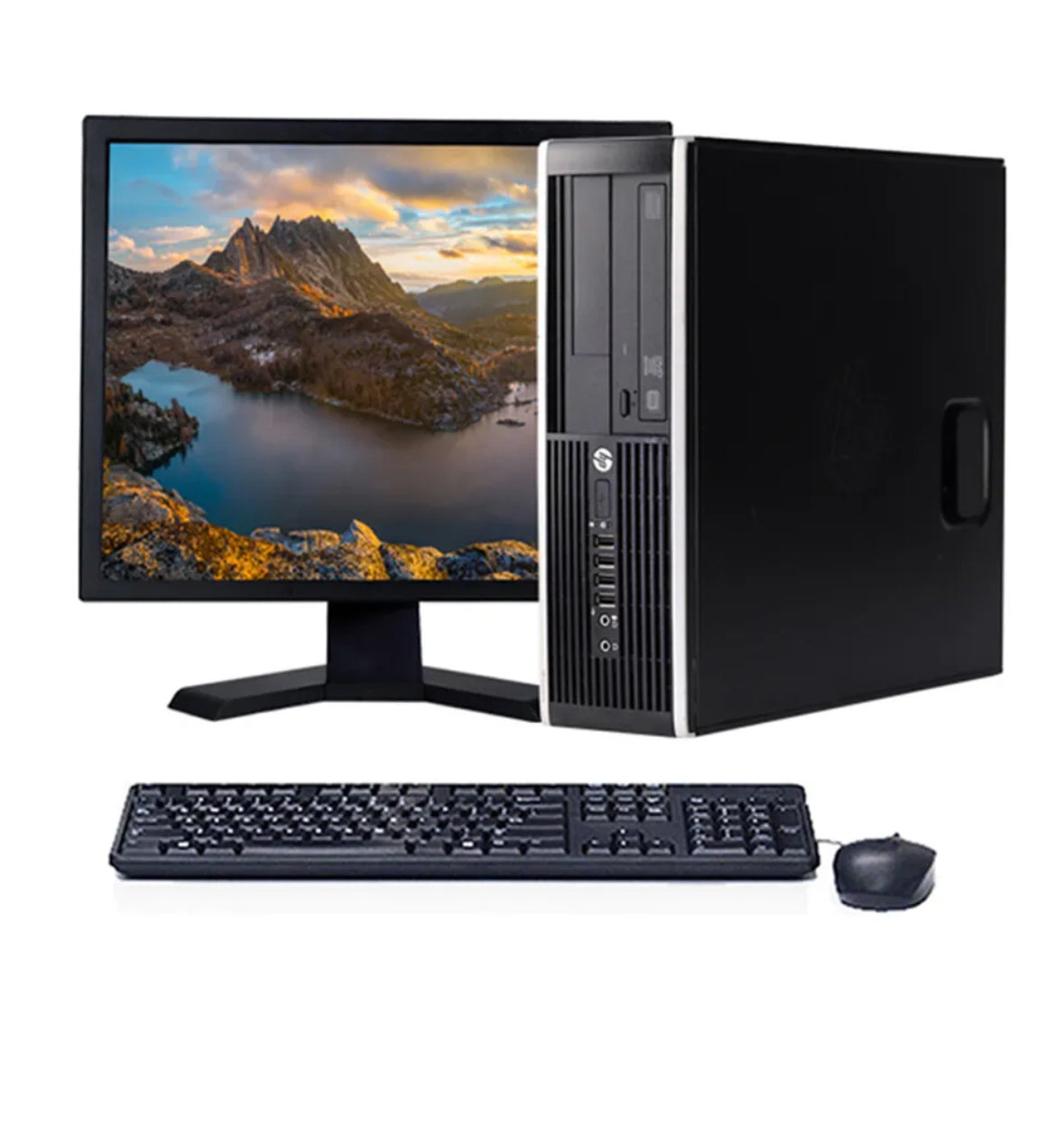 HP Desktop i5 Computer PC Intel Core 8GB RAM 500GB HDD 19" LCD Windows 10 Wi-Fi